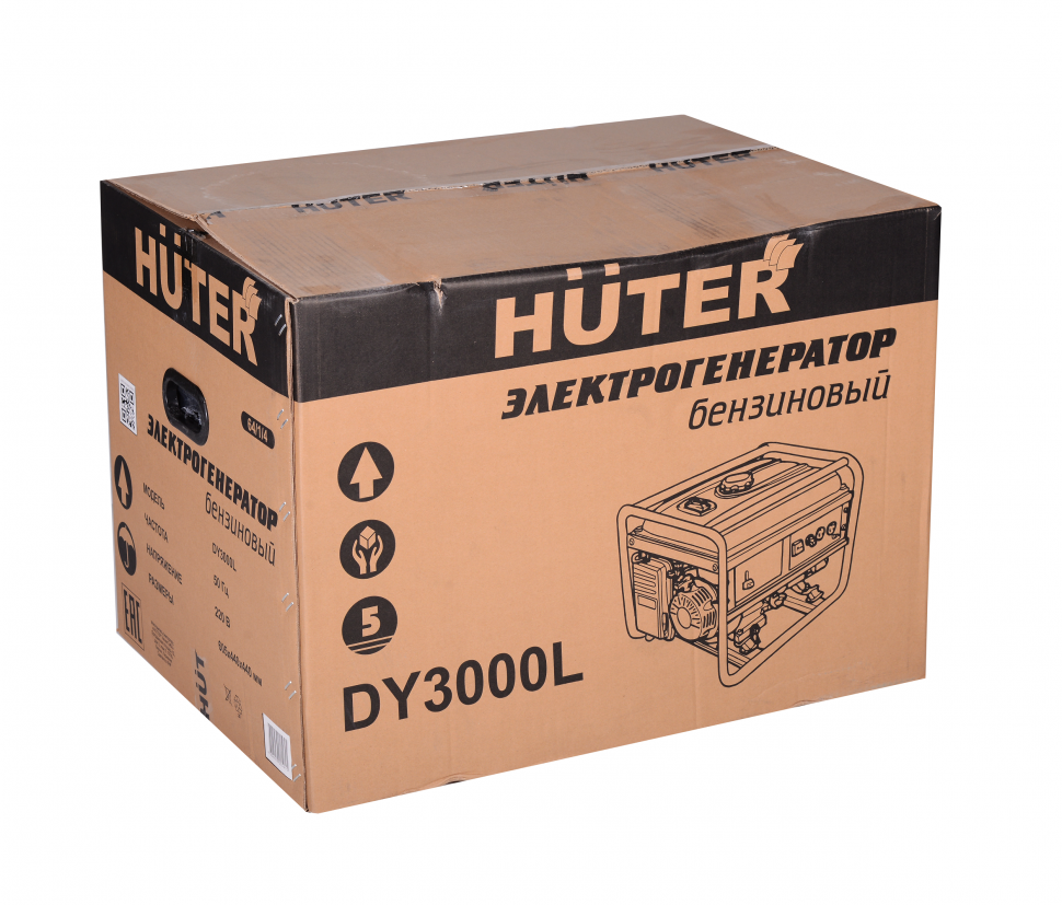 Электрогенератор бензиновый HUTER DY3000L