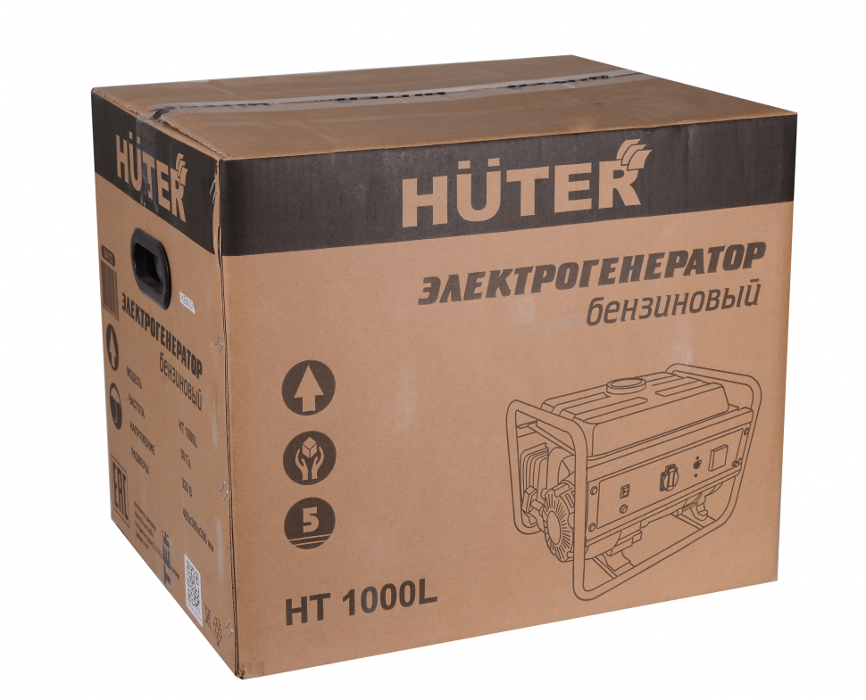 Электрогенератор бензиновый HUTER HT1000L